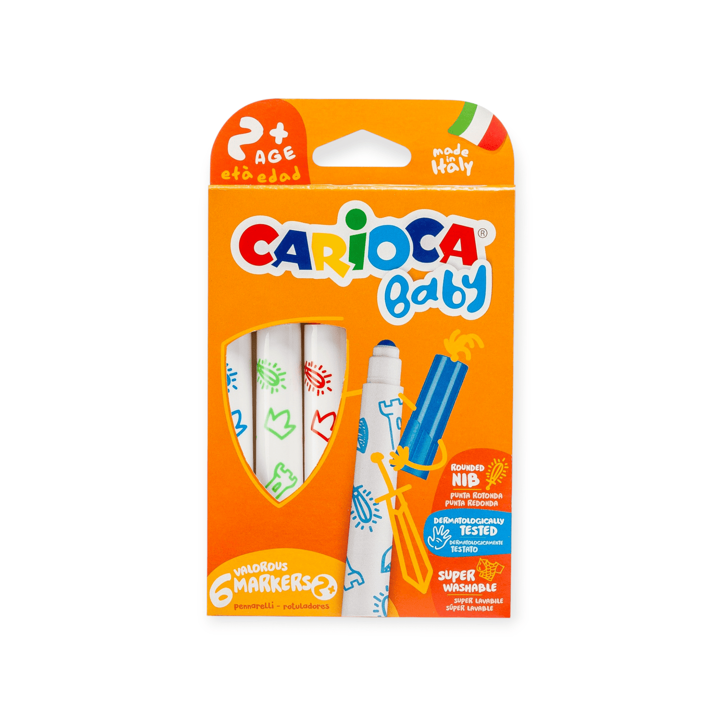 CARIOCA Fasermaler Baby 6 Farben - Siliblu Boutique & Atelier