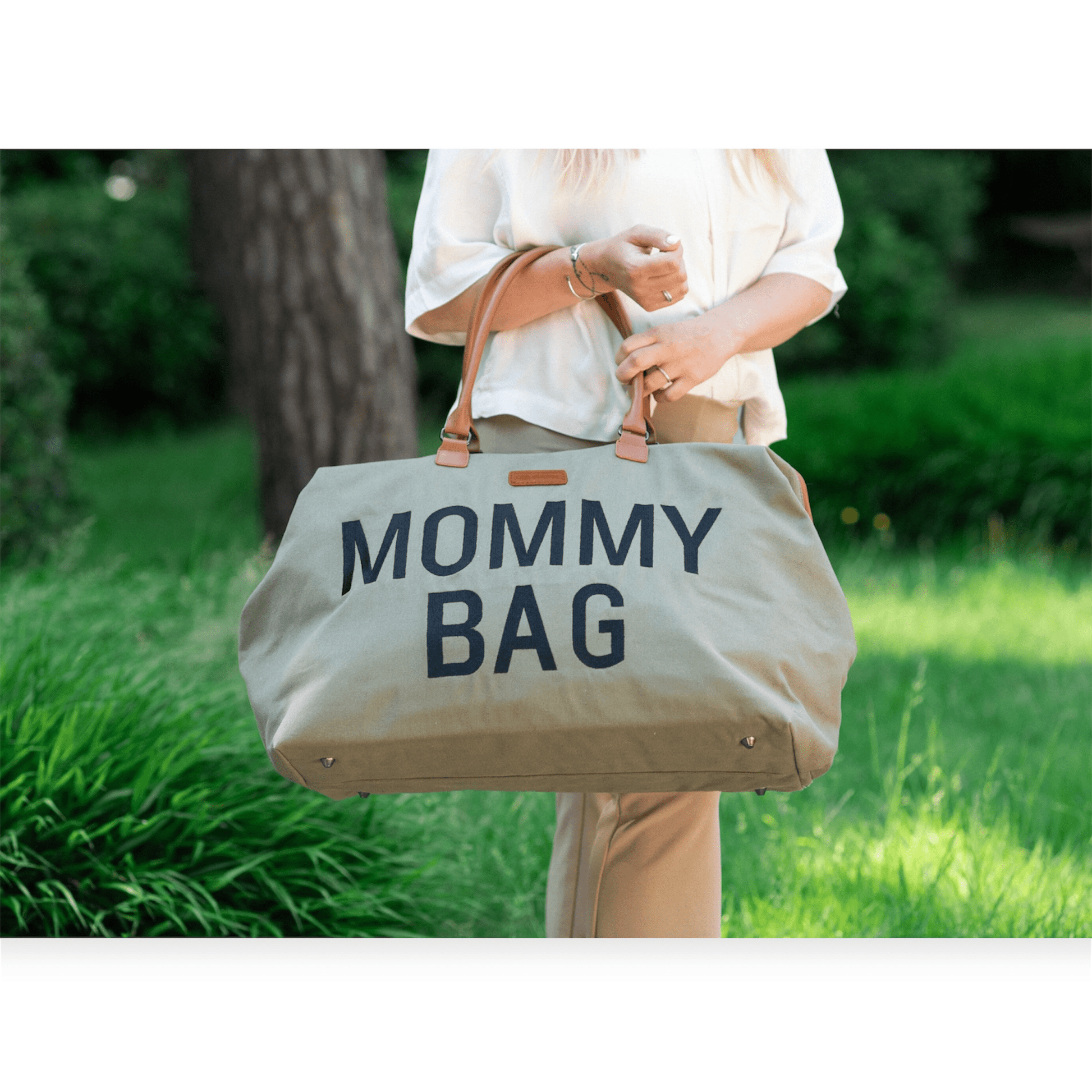CHILDHOME "Mommy Bag" Kaki - Siliblu Boutique & Atelier