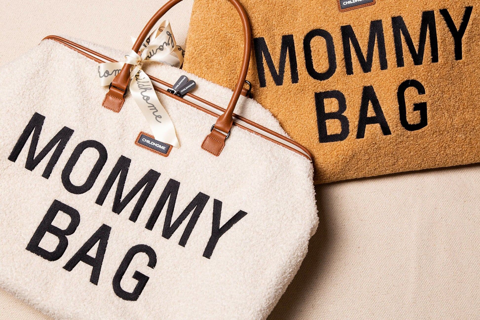 CHILDHOME "Mommy Bag" Teddy Altweiss - Siliblu Boutique & Atelier