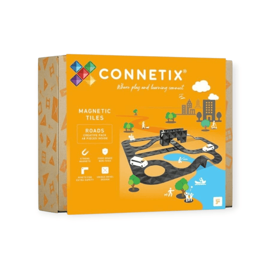 Connetix Magnetbausteine Creative Roads Pack 48 Teile - Siliblu Boutique & Atelier