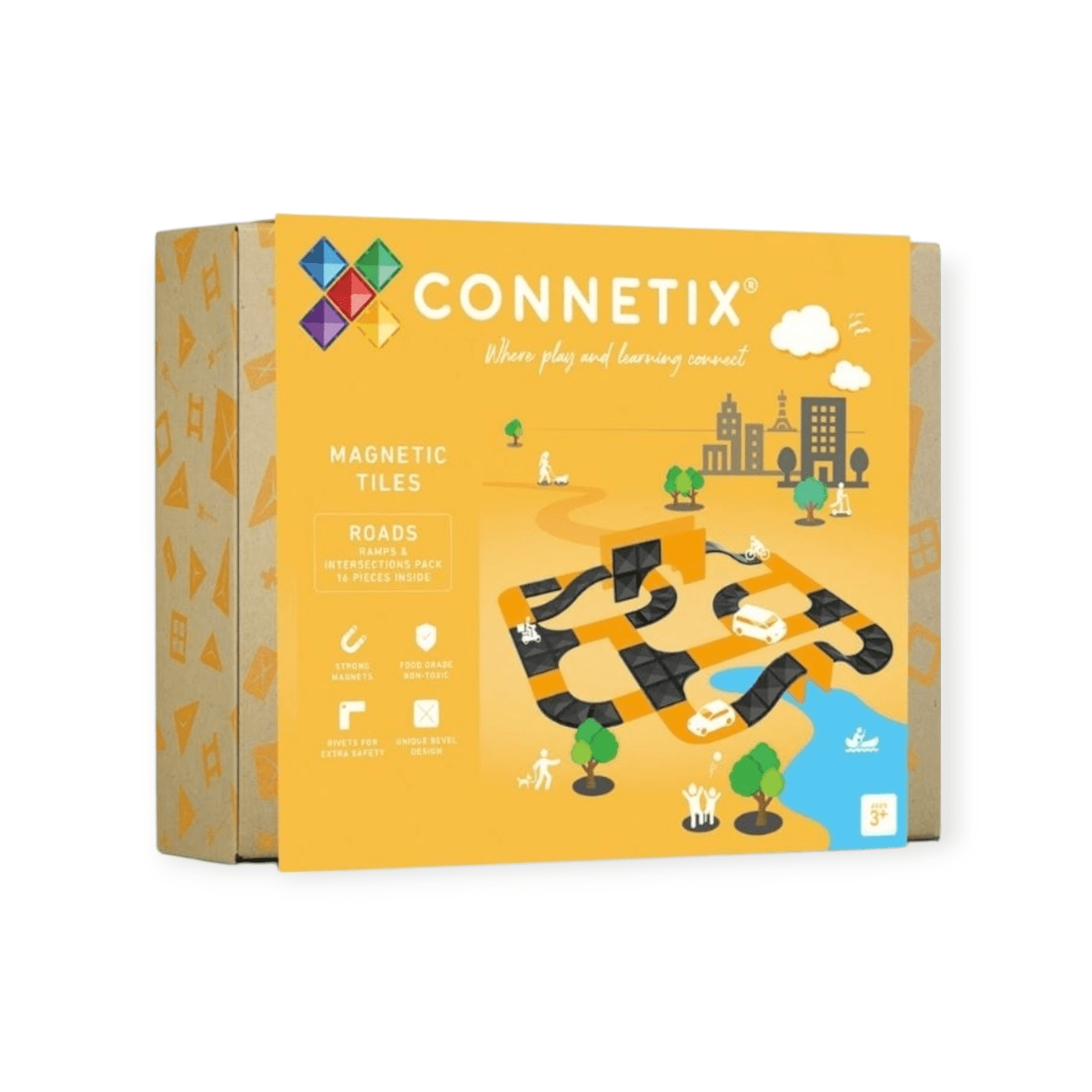 Connetix Magnetbausteine Ramps & Intersections Pack 16 Teile - Siliblu Boutique & Atelier