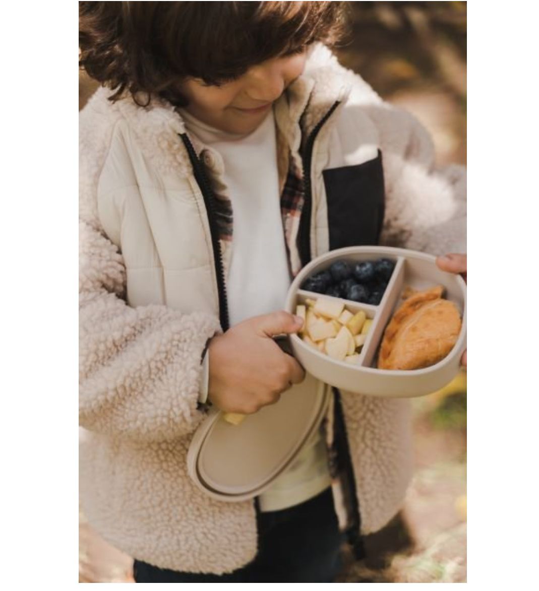 Cotton Cloud Alfie the Lion Lunchbox *Sand* - Siliblu Boutique & Atelier