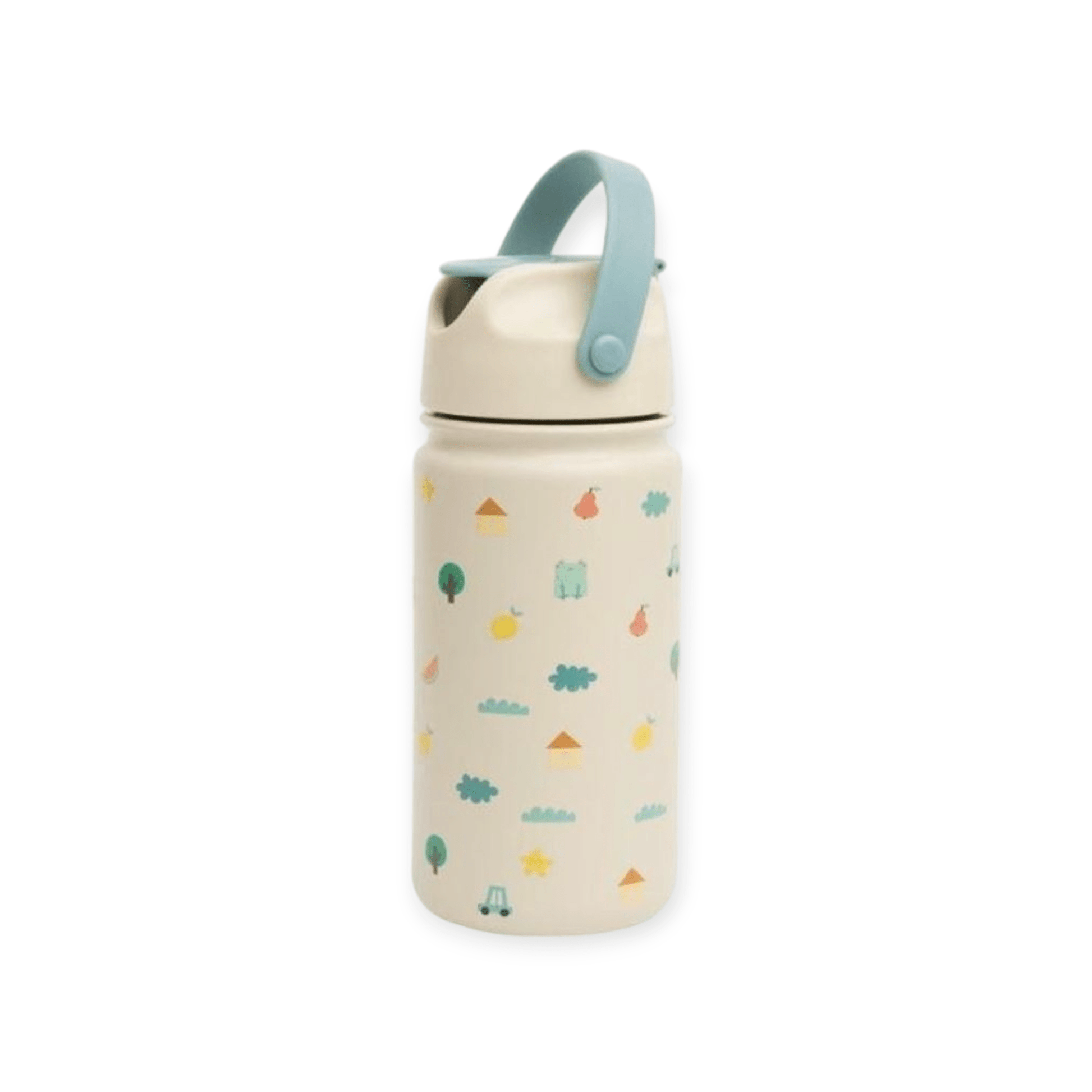 Cotton Cloud Thermo Kinder Trinkflasche Edelstahl *Tiny Bits* - Siliblu Boutique & Atelier