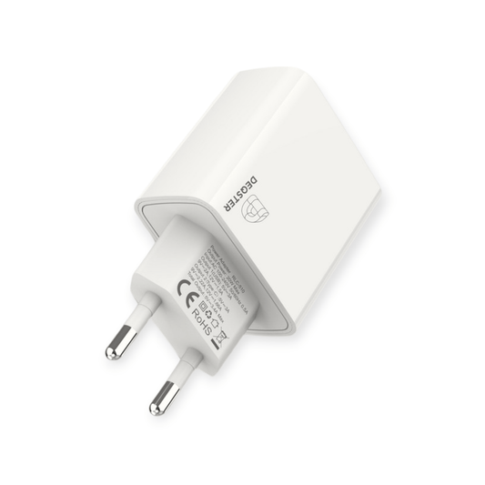 Deqster Doppel - Ladeadapter USB - C & USB - A, 20 W - Siliblu Boutique & Atelier