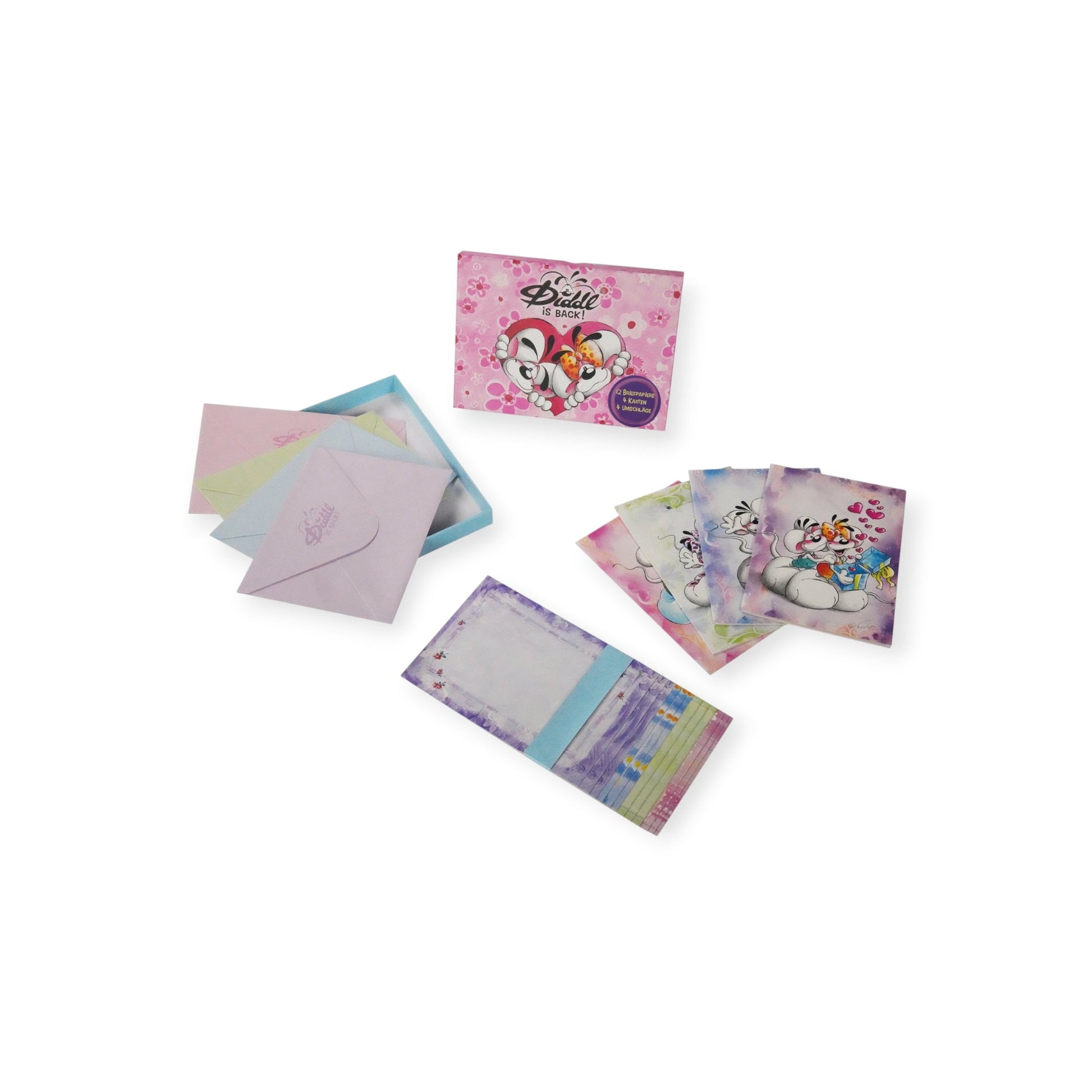 DIDDL Briefpapier Set, 20tlg - Siliblu Boutique & Atelier