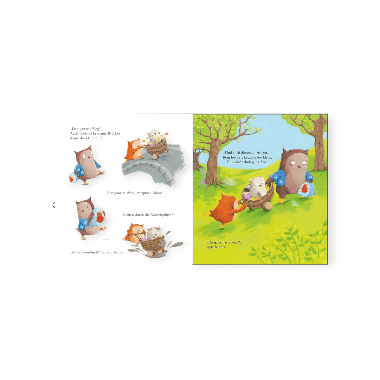 Die kleine Eule kommt in den Kindergarten - Siliblu Boutique & Atelier