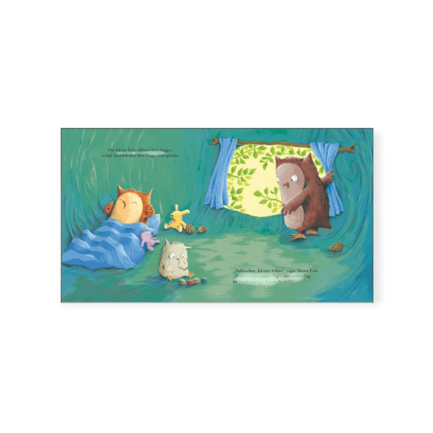 Die kleine Eule kommt in den Kindergarten - Siliblu Boutique & Atelier