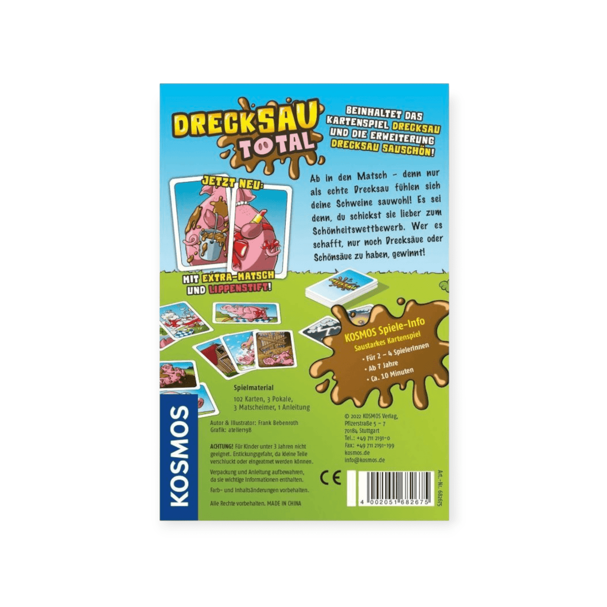 Drecksau total - Kartenspiel - Siliblu Boutique &amp; Atelier
