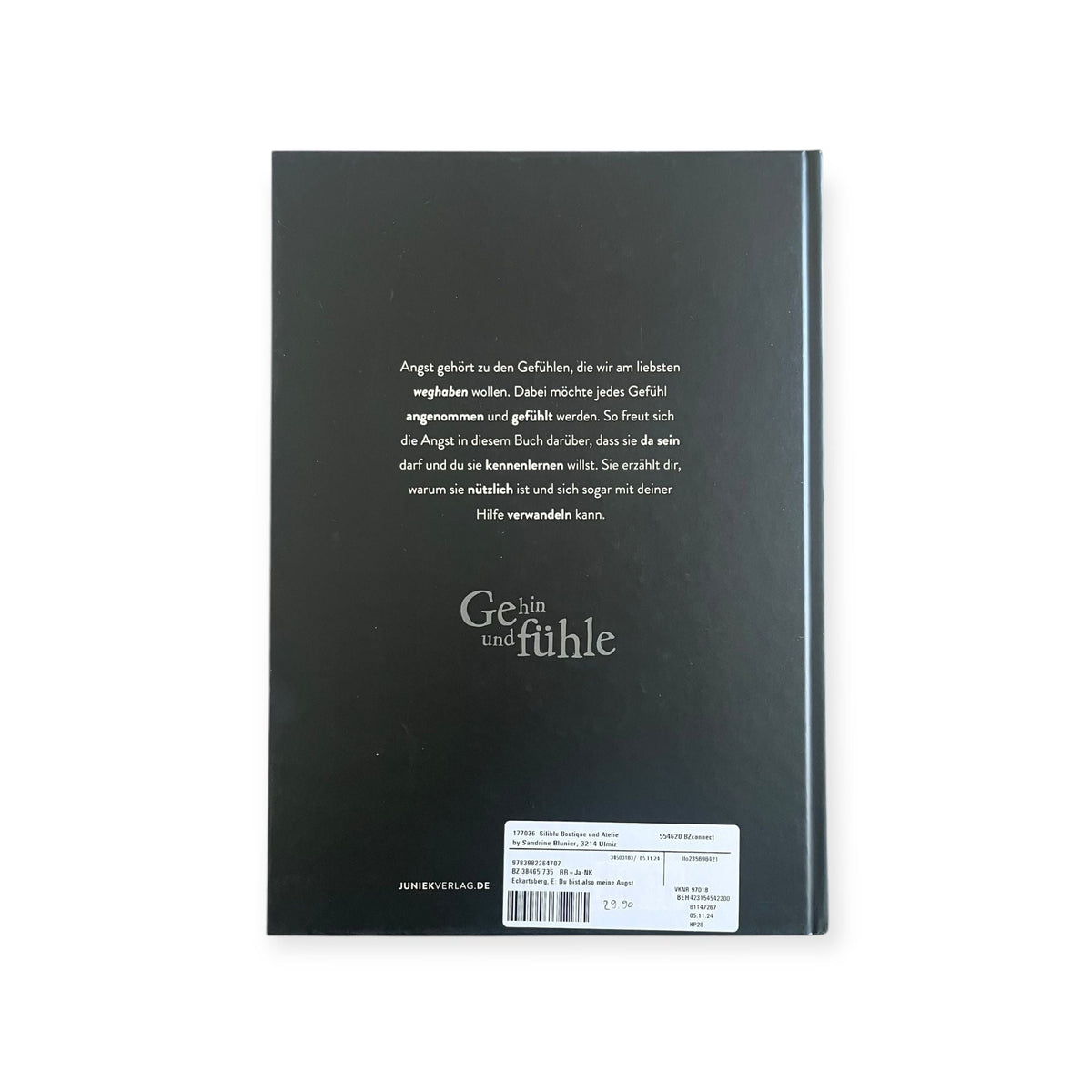 Du bist also meine Angst? - Siliblu Boutique &amp; Atelier
