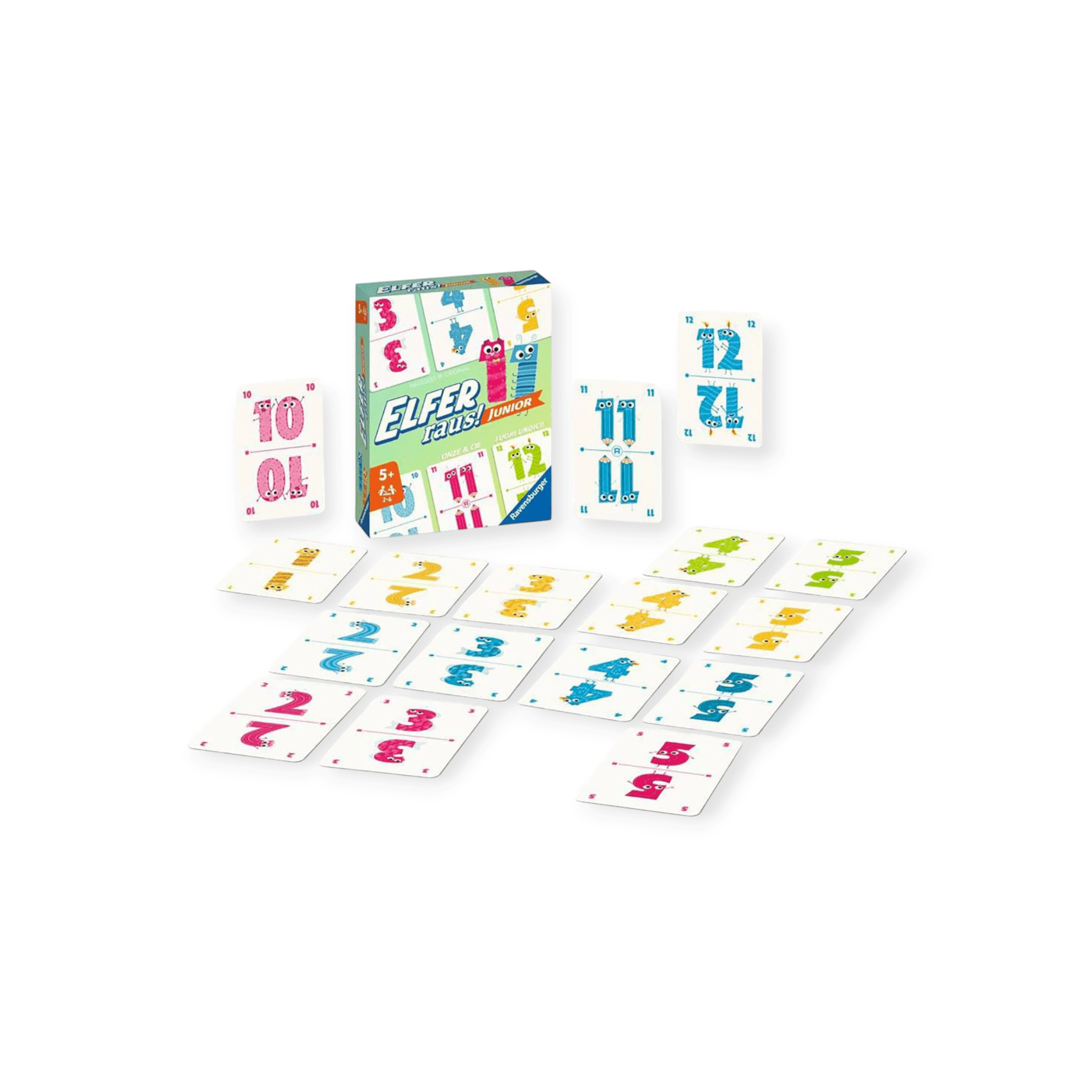 Elfer raus! Junior - Kartenspiel - Siliblu Boutique & Atelier