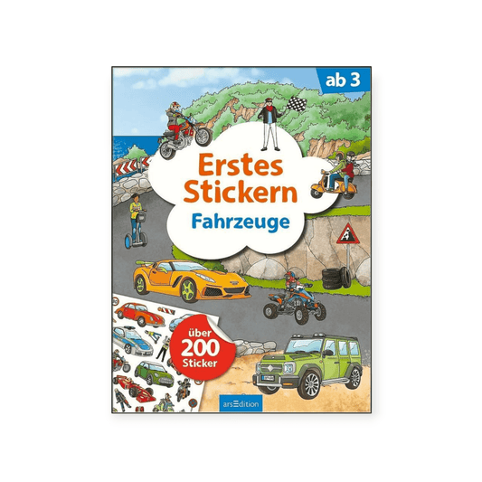 Erstes Stickern - Fahrzeuge - Siliblu Boutique & Atelier