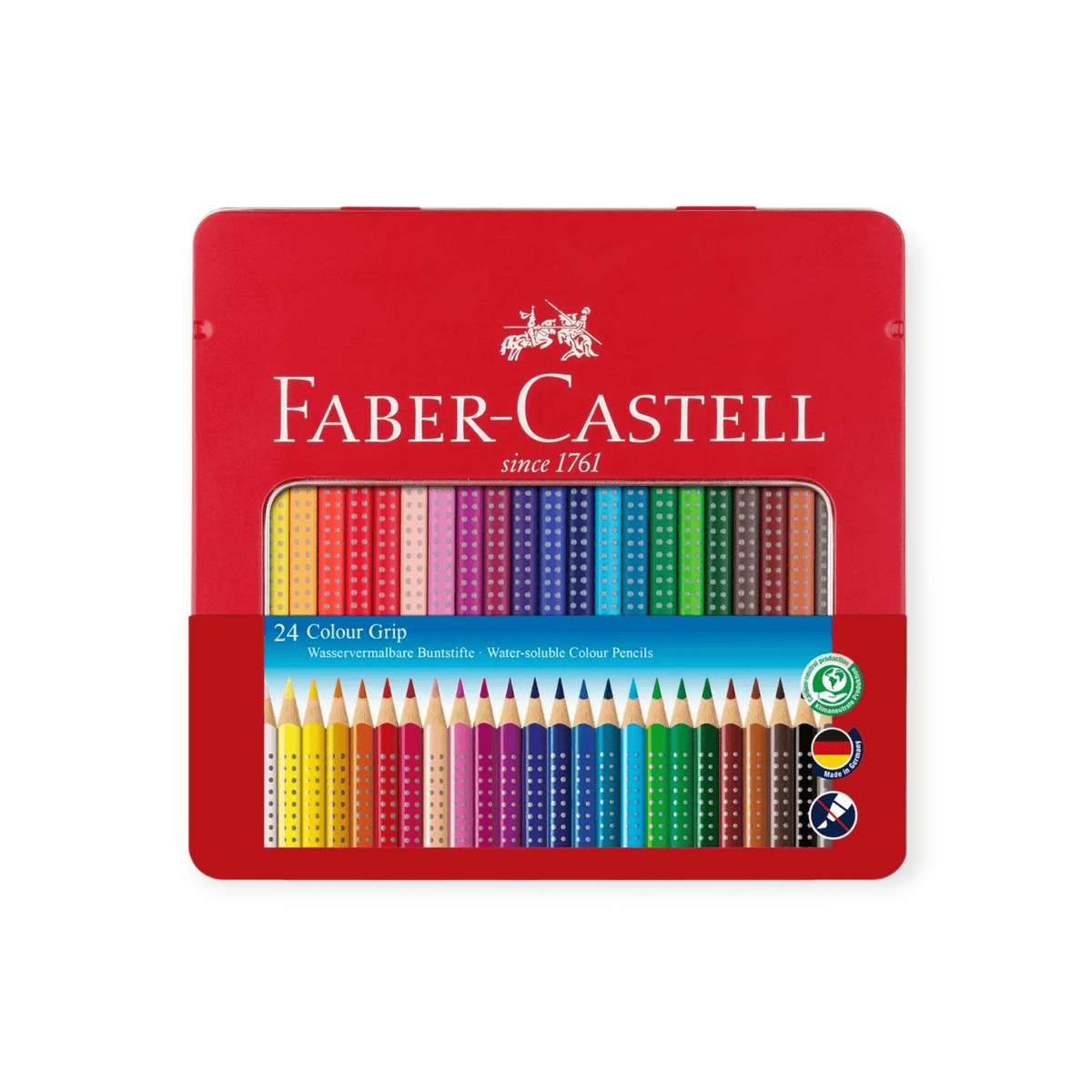 FABER - CASTELL Farbstifte Colour Grip 24 Farben - Siliblu Boutique &amp; Atelier