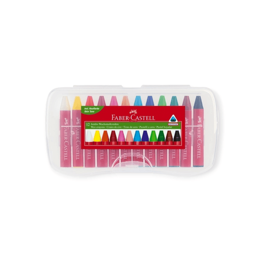 FABER - CASTELL Kreiden Jumbo Etui 12 Farben - Siliblu Boutique & Atelier