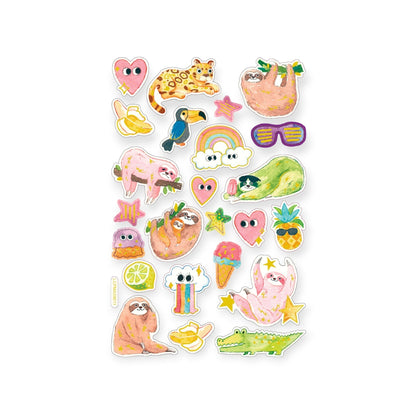 FOLIA Epoxy-Sticker 10x15cm Summer - Siliblu Boutique &amp; Atelier