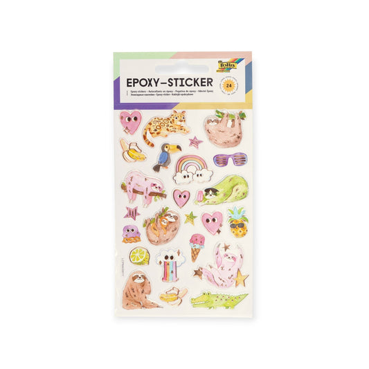 FOLIA Epoxy-Sticker 10x15cm Summer - Siliblu Boutique & Atelier