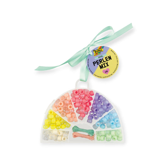 FOLIA Perlen Mix Pastell 170 Teile - Siliblu Boutique & Atelier