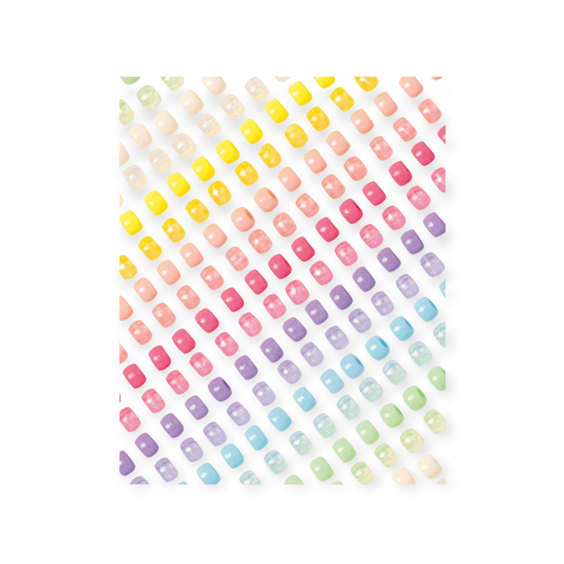 FOLIA Perlen Mix Pastell 170 Teile - Siliblu Boutique &amp; Atelier