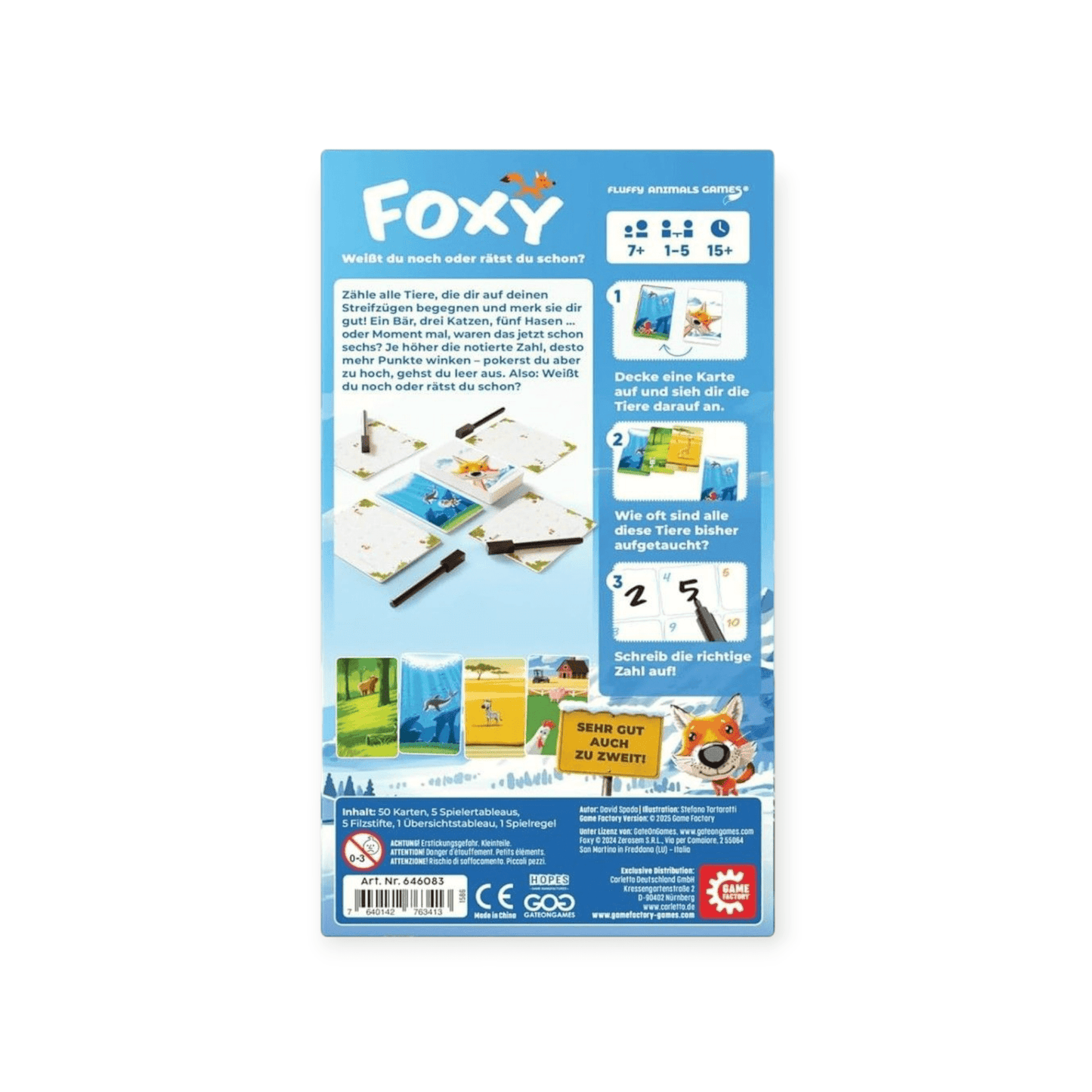 Foxy - Merkspiel - Siliblu Boutique & Atelier