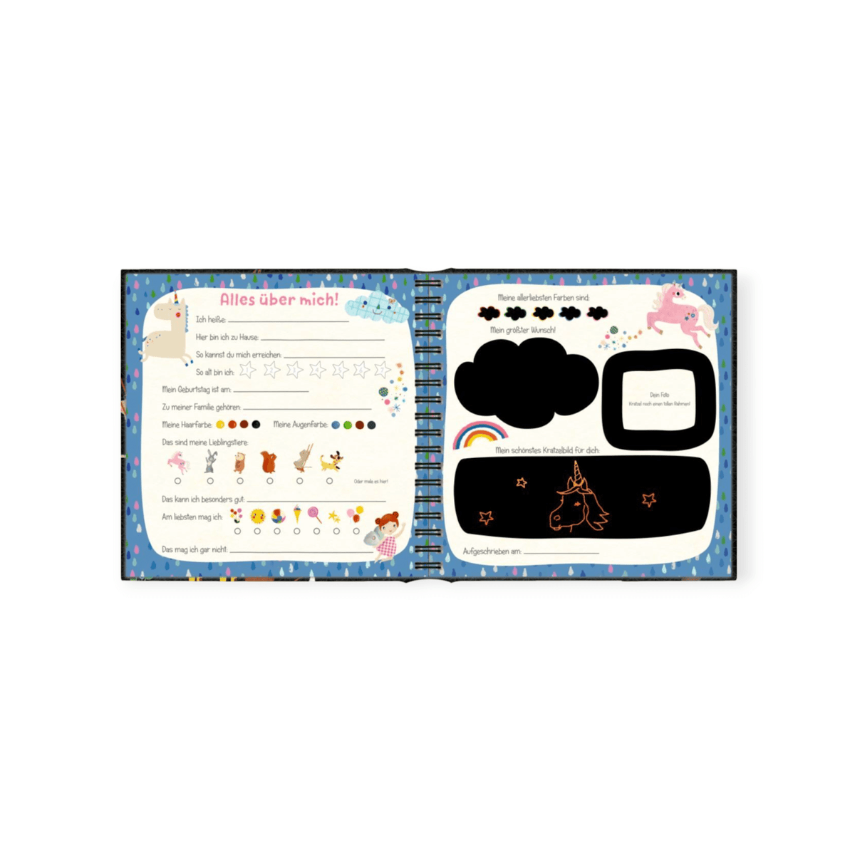 Freundebuch - Meine Kindergartenfreunde - Siliblu Boutique &amp; Atelier