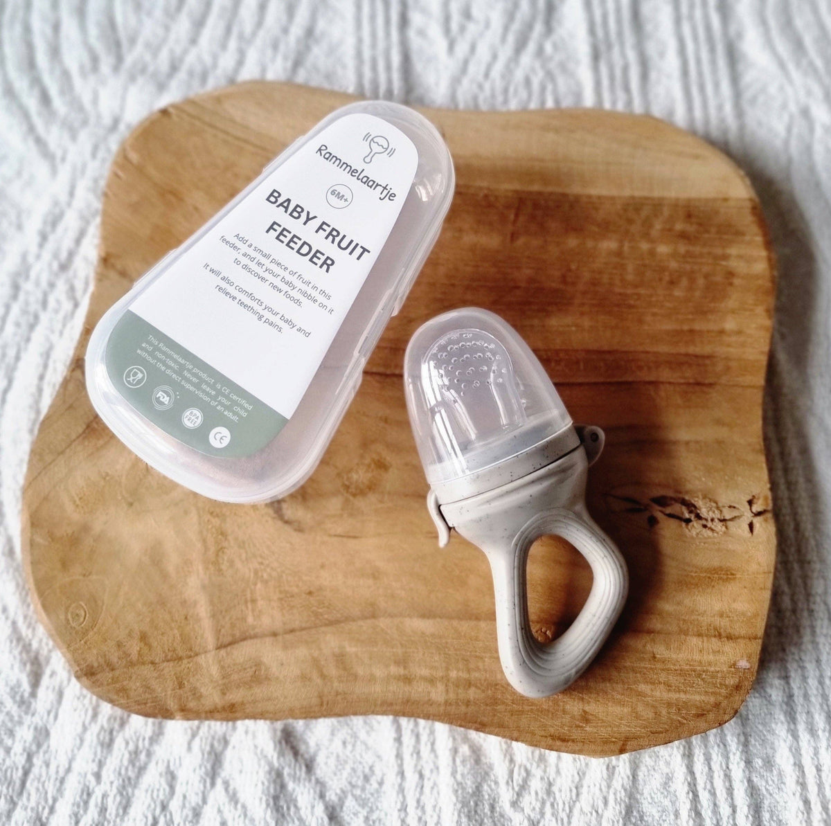 Fruchtnuckel mit Sandpunktmuster - Siliblu Boutique & Atelier