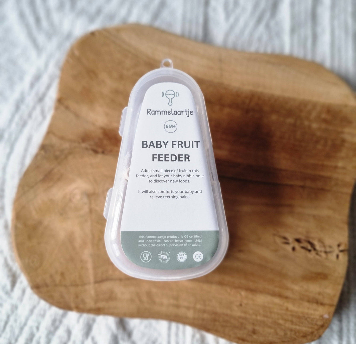 Fruchtnuckel – Sanftes Braun - Siliblu Boutique & Atelier
