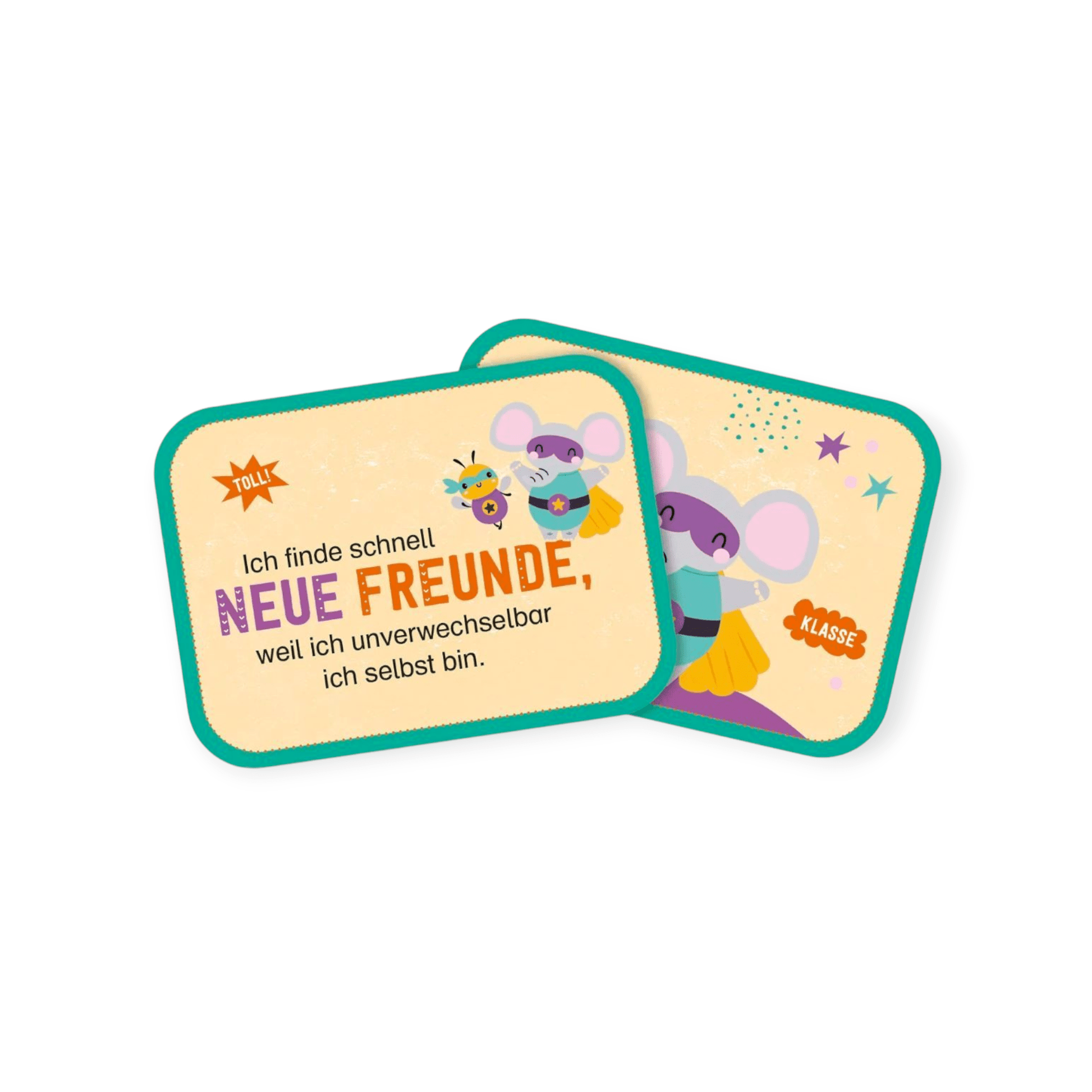 Für eine Extraportion Mut - Affirmationskarten für Kinder - Siliblu Boutique & Atelier