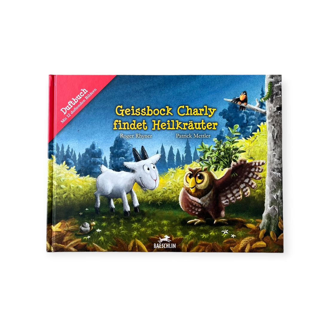 Geissbock Charly findet Heilkräuter - Siliblu Boutique &amp; Atelier