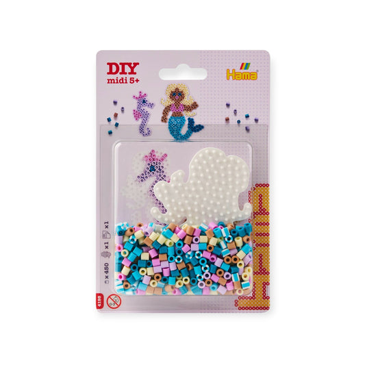 HAMA Bügelperlen Set Midi "Meerjungfrau" - Siliblu Boutique & Atelier