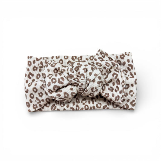 Headband RIB "Leo beige" - Siliblu Boutique & Atelier