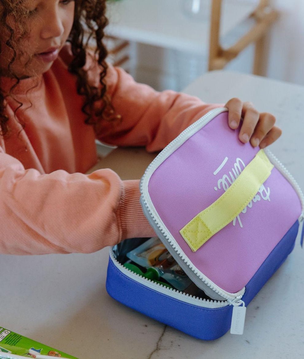hello hossy Snacktasche "Mini Lavendy" - Siliblu Boutique & Atelier