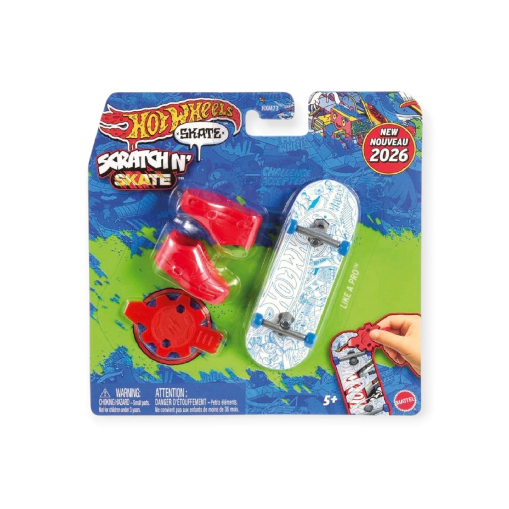 Hot Wheels Skate Scratch Board N' Skate 6-fach ass - Siliblu Boutique & Atelier