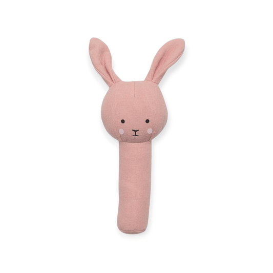 JABADABADO Babyrassel "Hase" rosa - Siliblu Boutique & Atelier