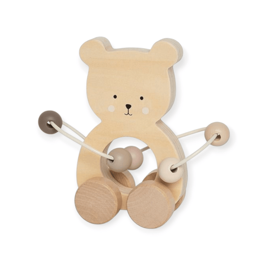 JABADABADO Rollender Teddybär mit Abacus - Siliblu Boutique & Atelier