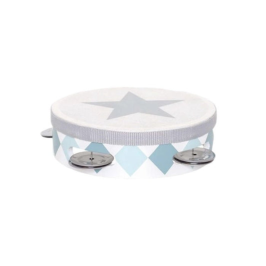 JABADABADO Tambourine Trommel "blau" - Siliblu Boutique & Atelier