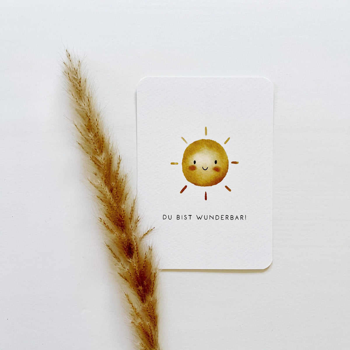 Karte - Du bist wunderbar! - Siliblu Boutique & Atelier