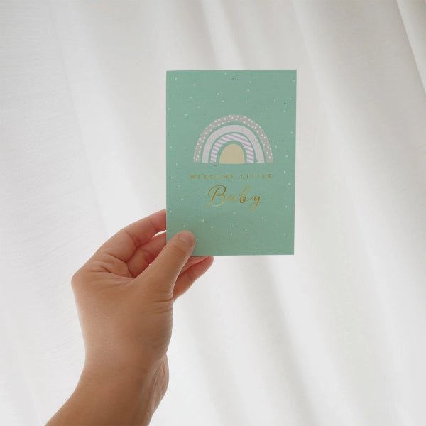 Karte - Welcome little Baby - Siliblu Boutique & Atelier