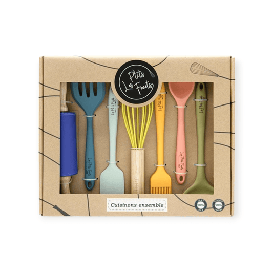 Kidywolf 7teiliges Küchenset - cooking tools - Siliblu Boutique & Atelier