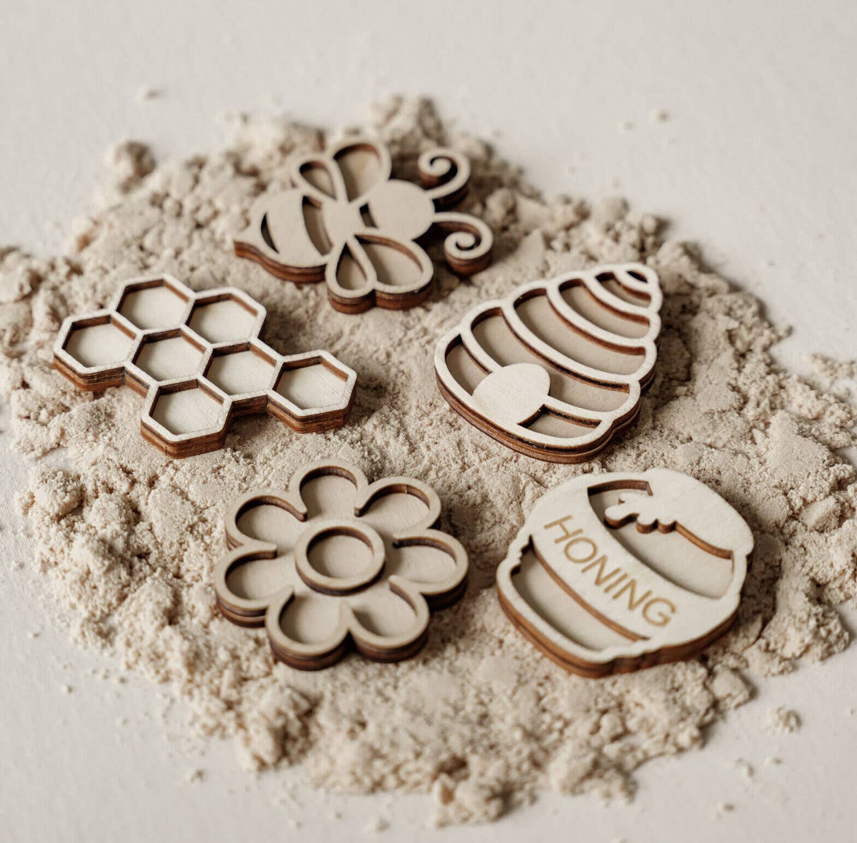 Kleine Fülltablet-Set | Honig 5-teilig - Siliblu Boutique & Atelier