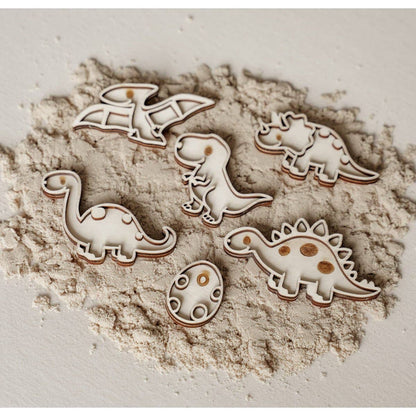 Kleine Fülltablett-Set | Dinos 6-teilig - Siliblu Boutique &amp; Atelier