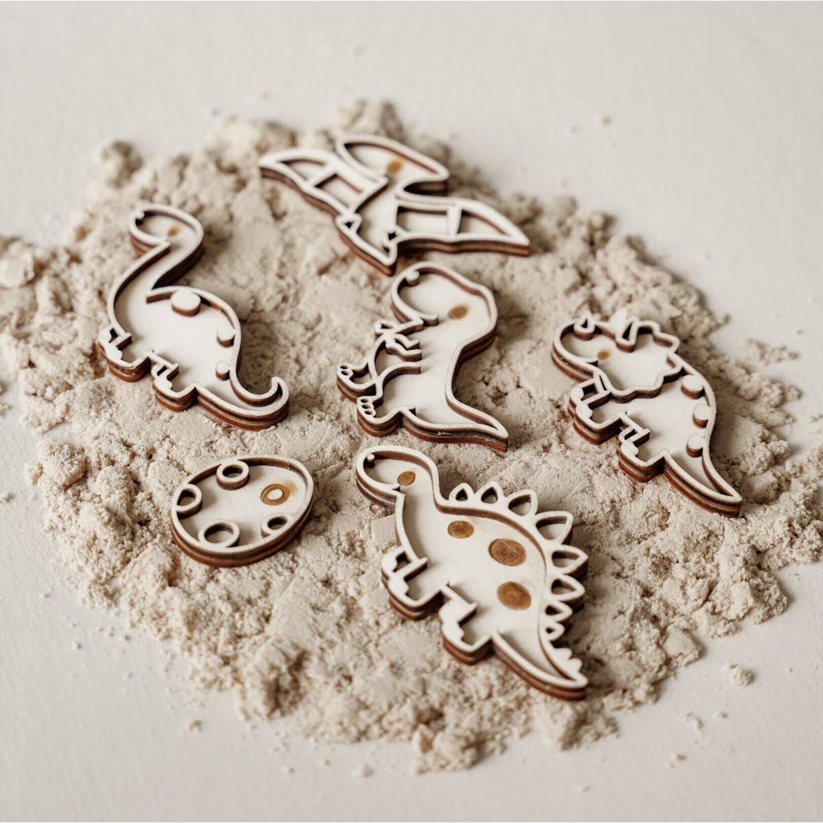 Kleine Fülltablett-Set | Dinos 6-teilig - Siliblu Boutique & Atelier