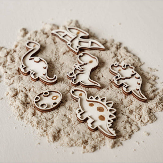 Kleine Fülltablett-Set | Dinos 6-teilig - Siliblu Boutique & Atelier