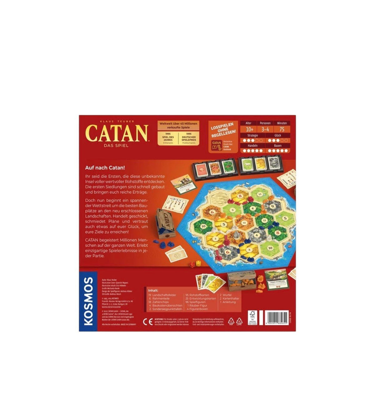 KOSMOS CATAN das Spiel - Siliblu Boutique &amp; Atelier