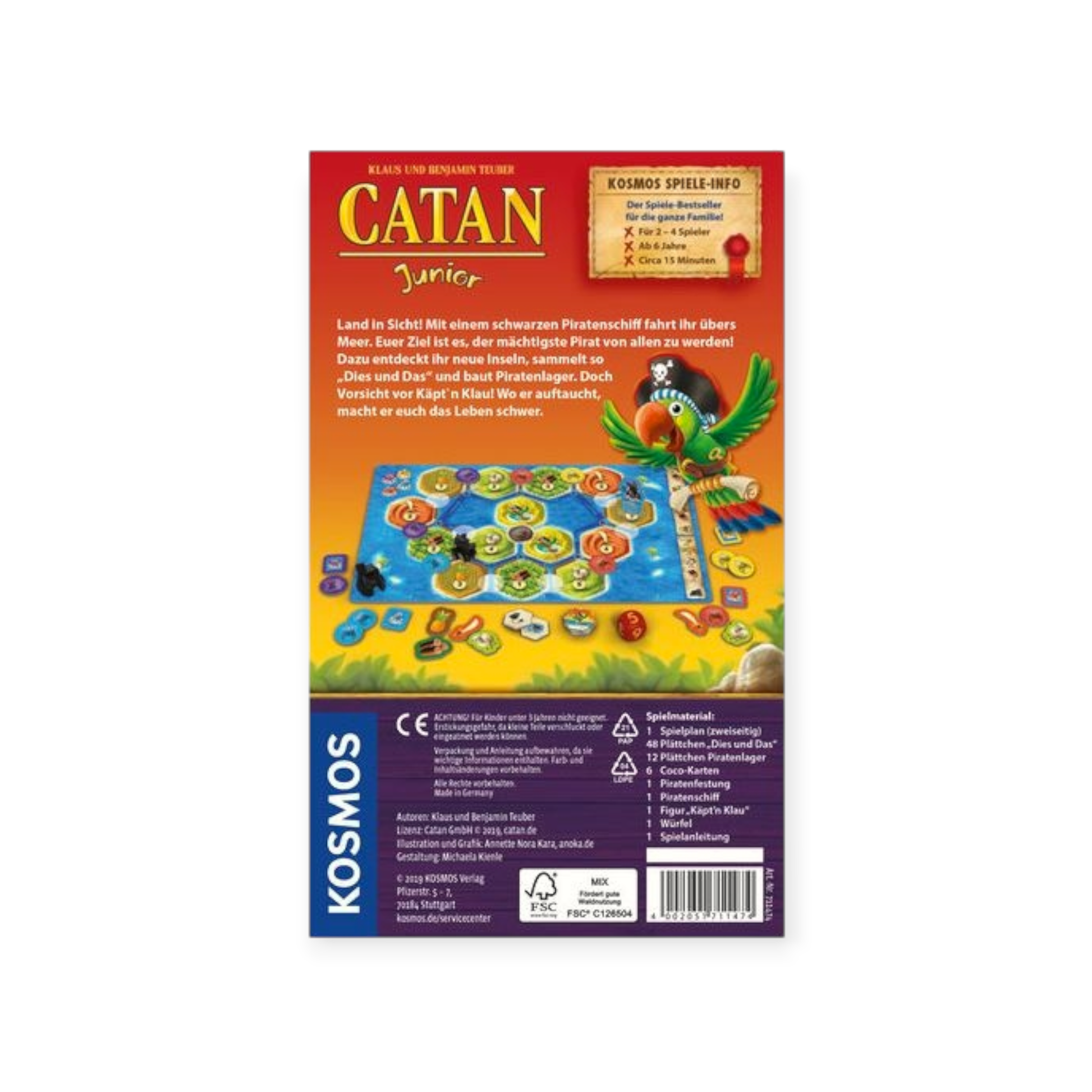KOSMOS CATAN - Junior für unterwegs - Siliblu Boutique & Atelier