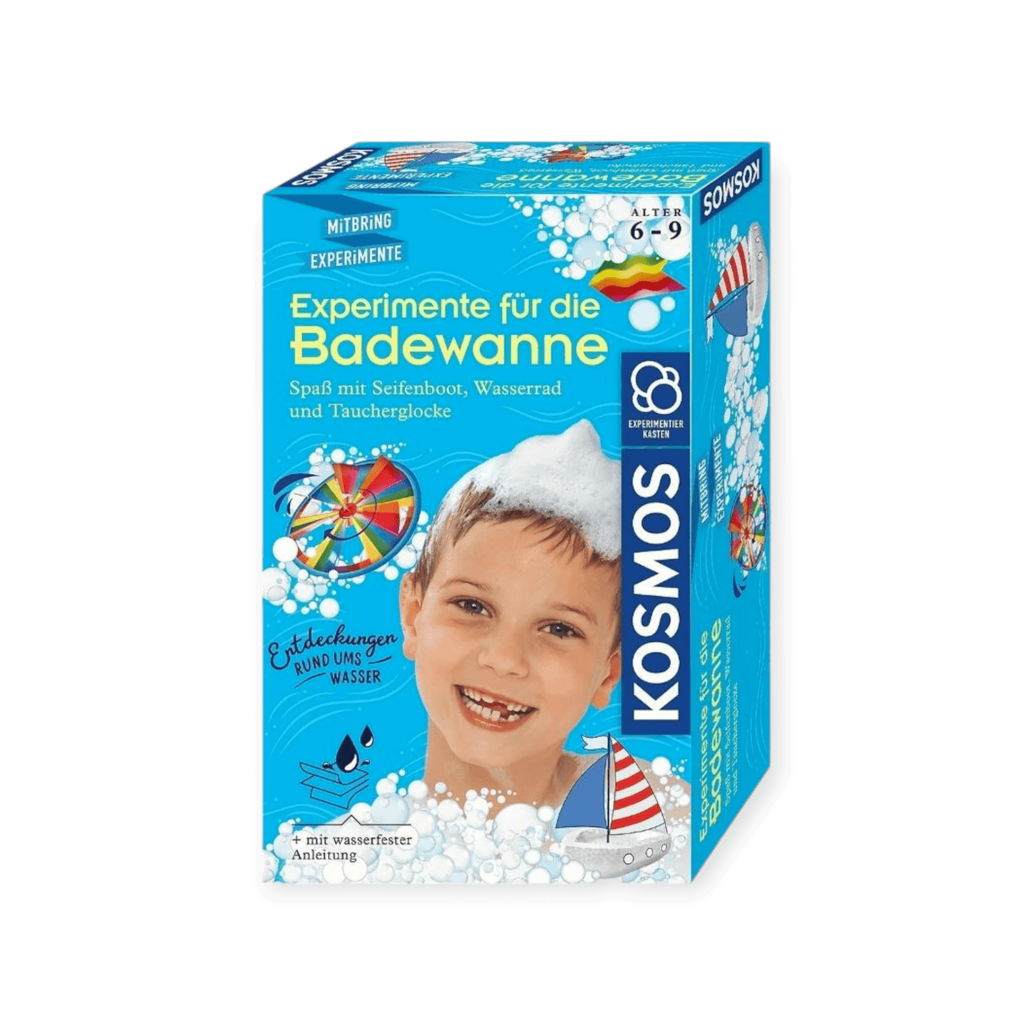 KOSMOS Experimente für die Badewanne - Siliblu Boutique & Atelier