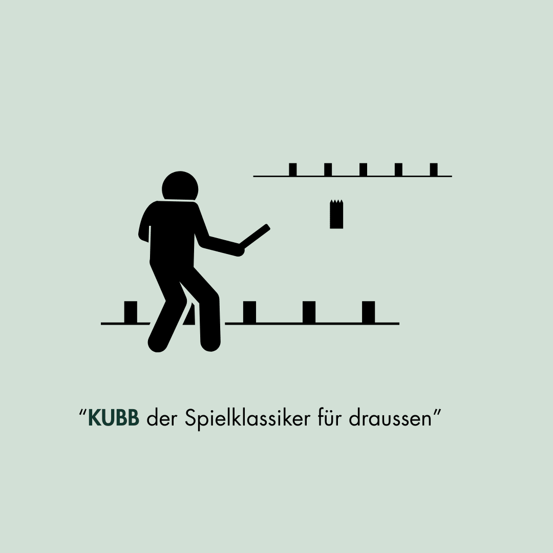 KUBB Bau es - Spiel es! Mittwoch, 17. Juni 2026 // 13.30 - 17.00 - Siliblu Boutique & Atelier