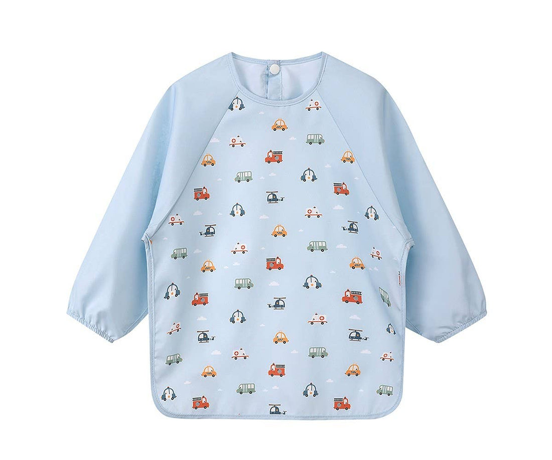 Lätzchen mit Ärmeln - City Cars - Siliblu Boutique &amp; Atelier
