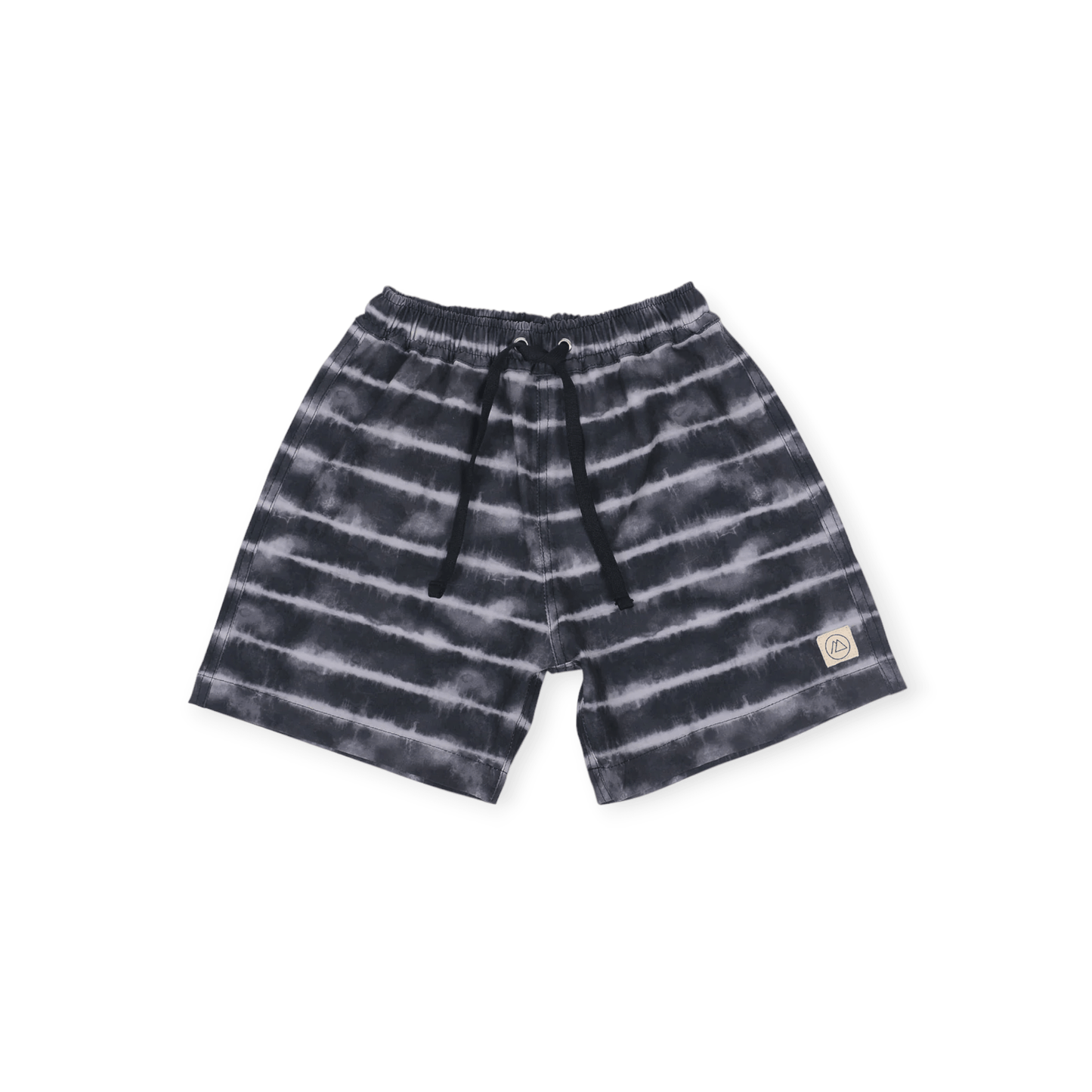 LEAN Jungen Badeshorts "Stormy tie dye black" - Siliblu Boutique & Atelier