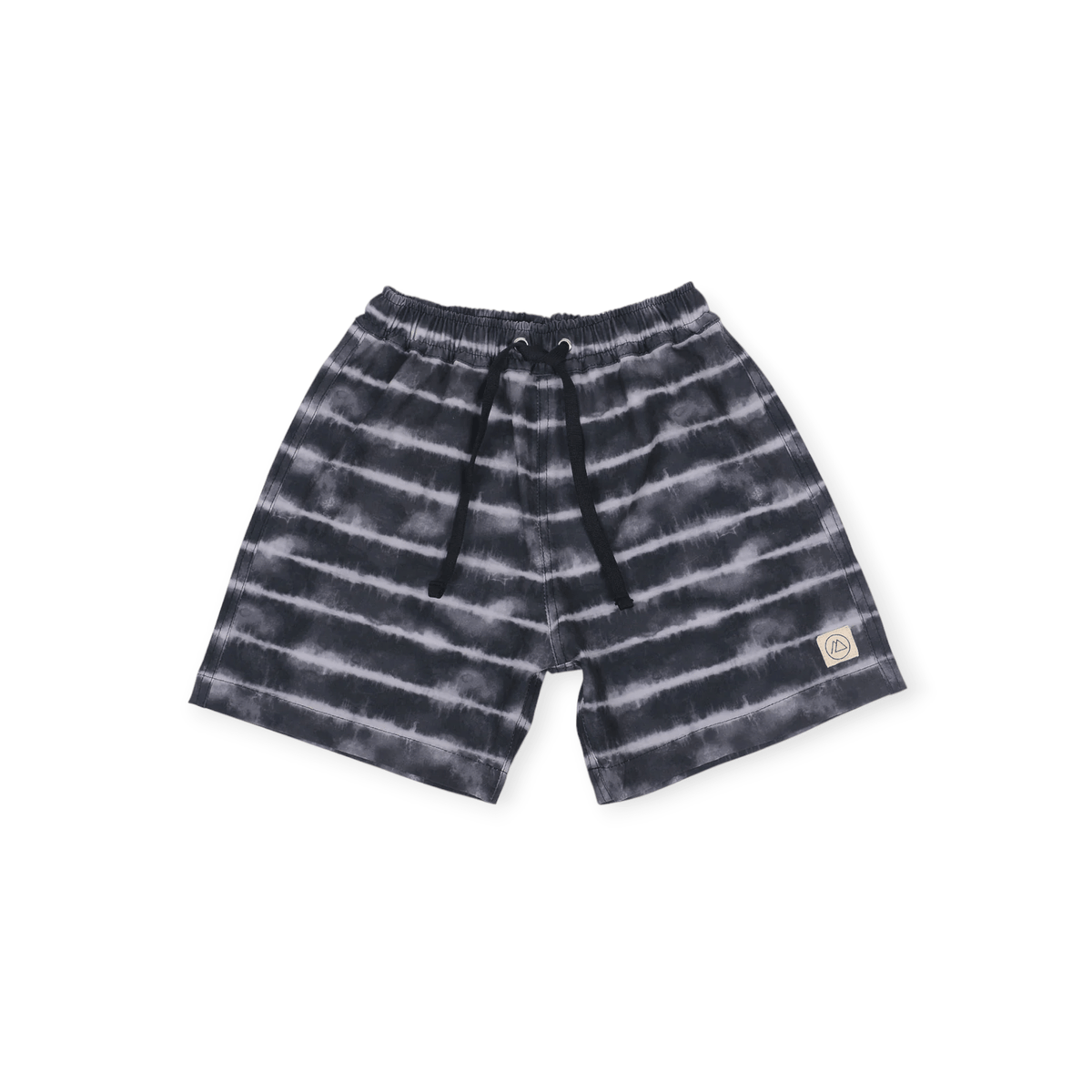 LEAN Jungen Badeshorts "Stormy tie dye black" - Siliblu Boutique &amp; Atelier