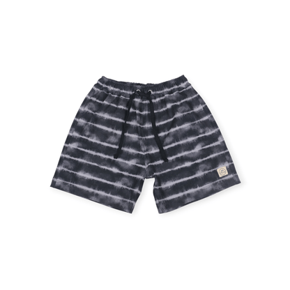 LEAN Jungen Badeshorts "Stormy tie dye black" - Siliblu Boutique &amp; Atelier