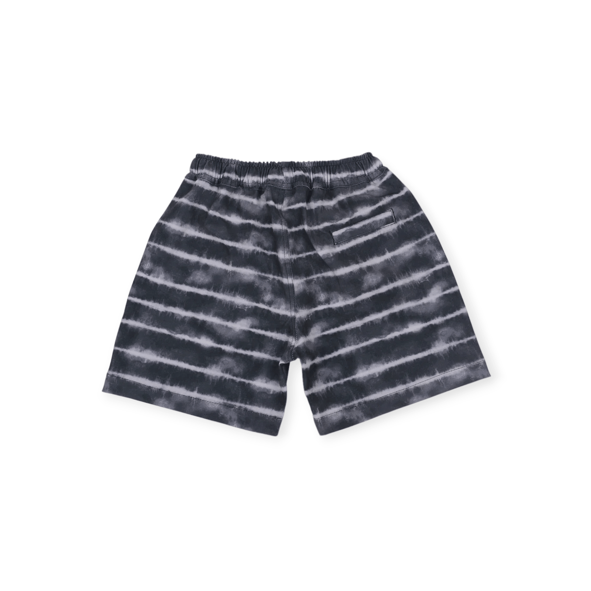 LEAN Jungen Badeshorts "Stormy tie dye black" - Siliblu Boutique & Atelier